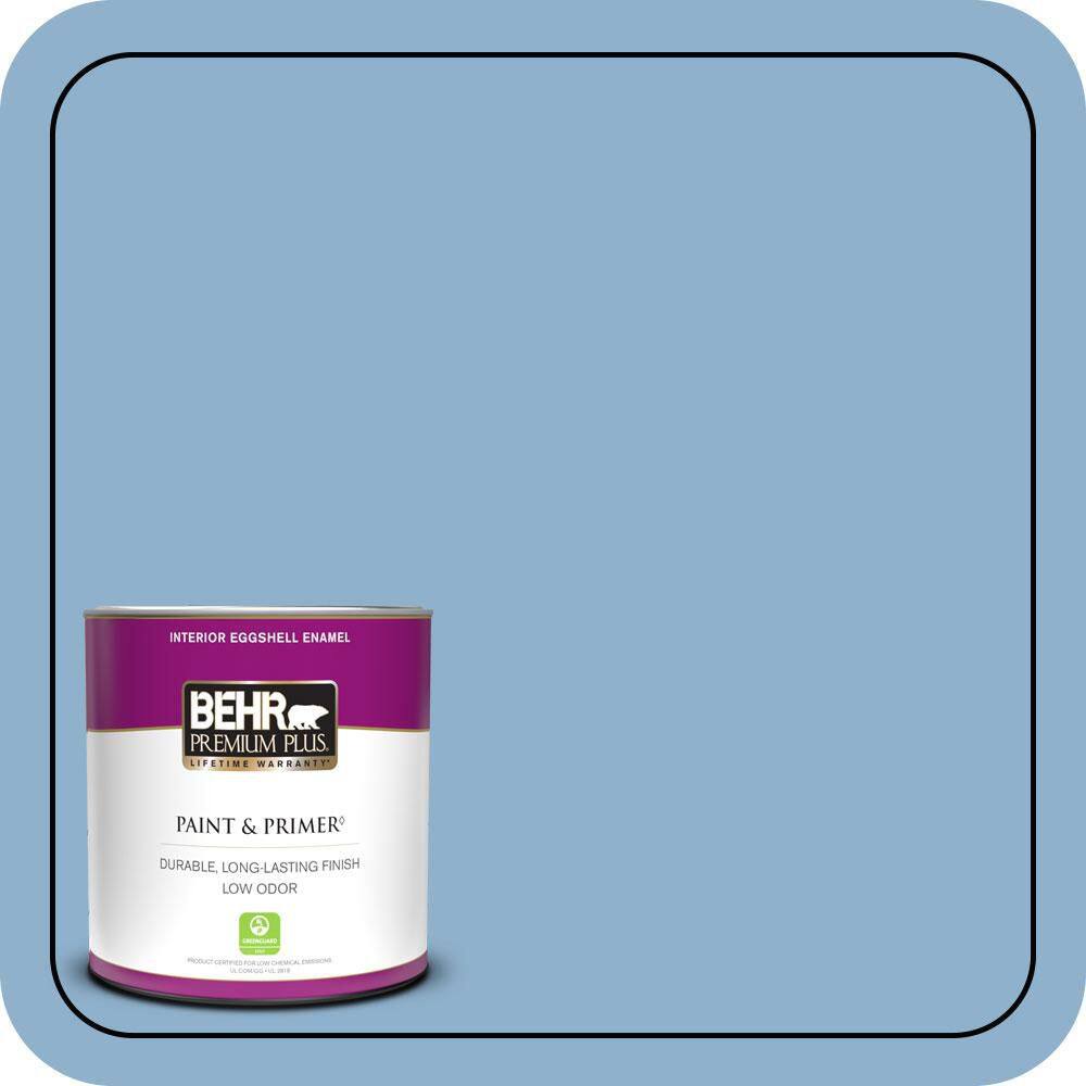 1 qt. #M510-3 Sailors Knot Eggshell Enamel Low Odor Interior Paint & Primer price history on PriceWatchPro