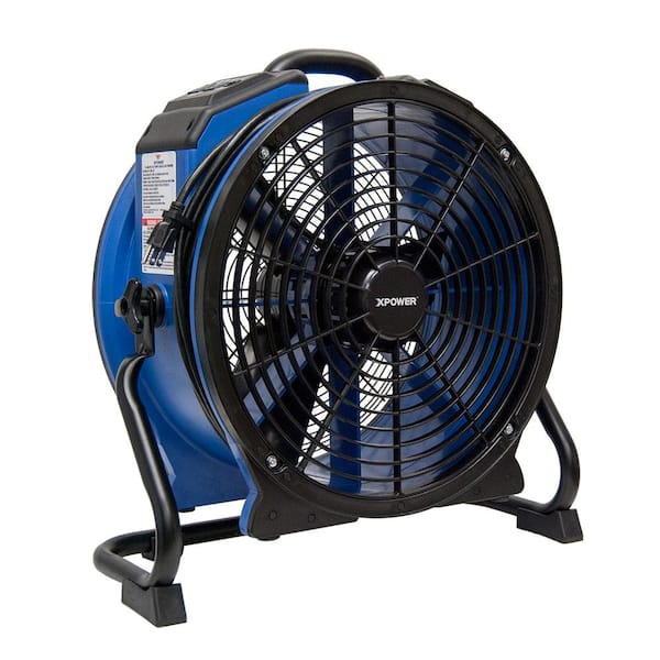 XPOWER 3600 CFM High Temperature 18 in. Variable Speed Sealed Motor Professional Axial Fan