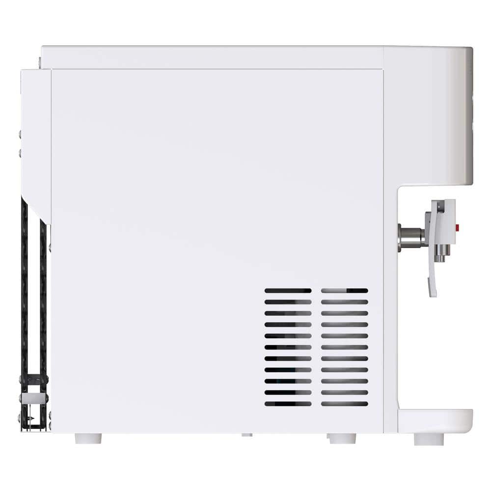White Countertop Bottleless Hot & Cold Water Dispenser with 4 Stage Filtration