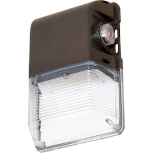 15/20/25-Watt 50/60/70- Watt Equivalent Integrated LED Bronze Wet Rated Wall Pack Light 3000K/4000K/5000K