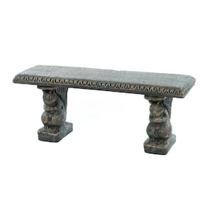 Squirrel Leg Concrete Garden Bench