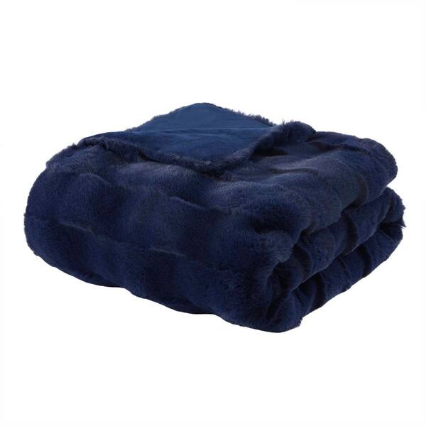 iMPeRF Navy Flow Throw Blanket M