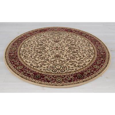 Round Multi Colored Area Rugs, Round Rugs 7×7