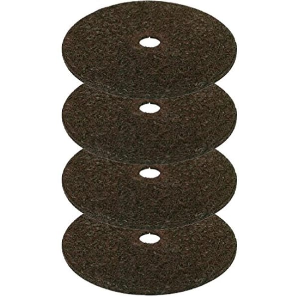 24-Inch Tree Mulch Ring Heavy Duty Rubber Natural 4-Pack