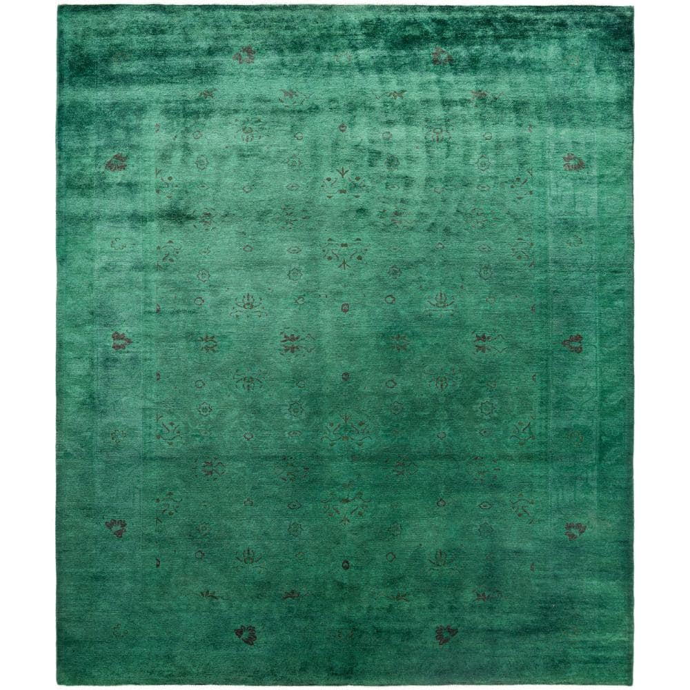 Fine Vibrance Green 6 X 9 Hand-Knotted Wool Indoor Area Rug price history on PriceWatchPro