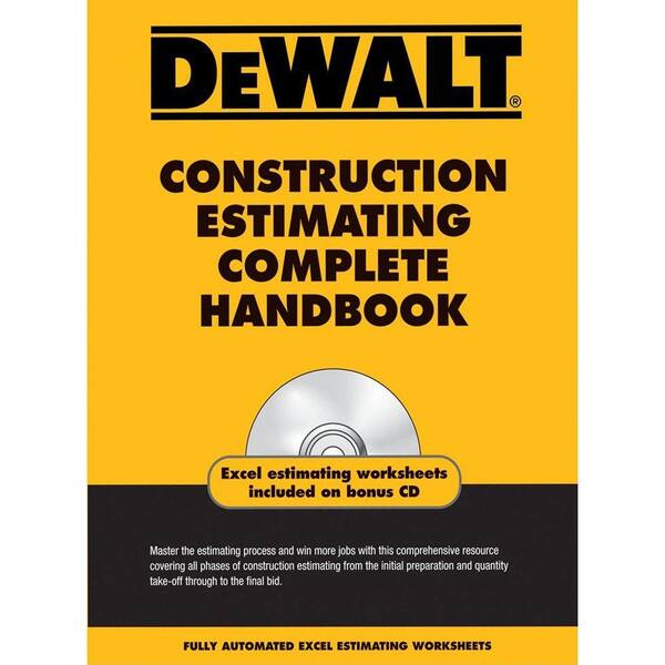 Unbranded DEWALT Construction Estimating Complete Handbook