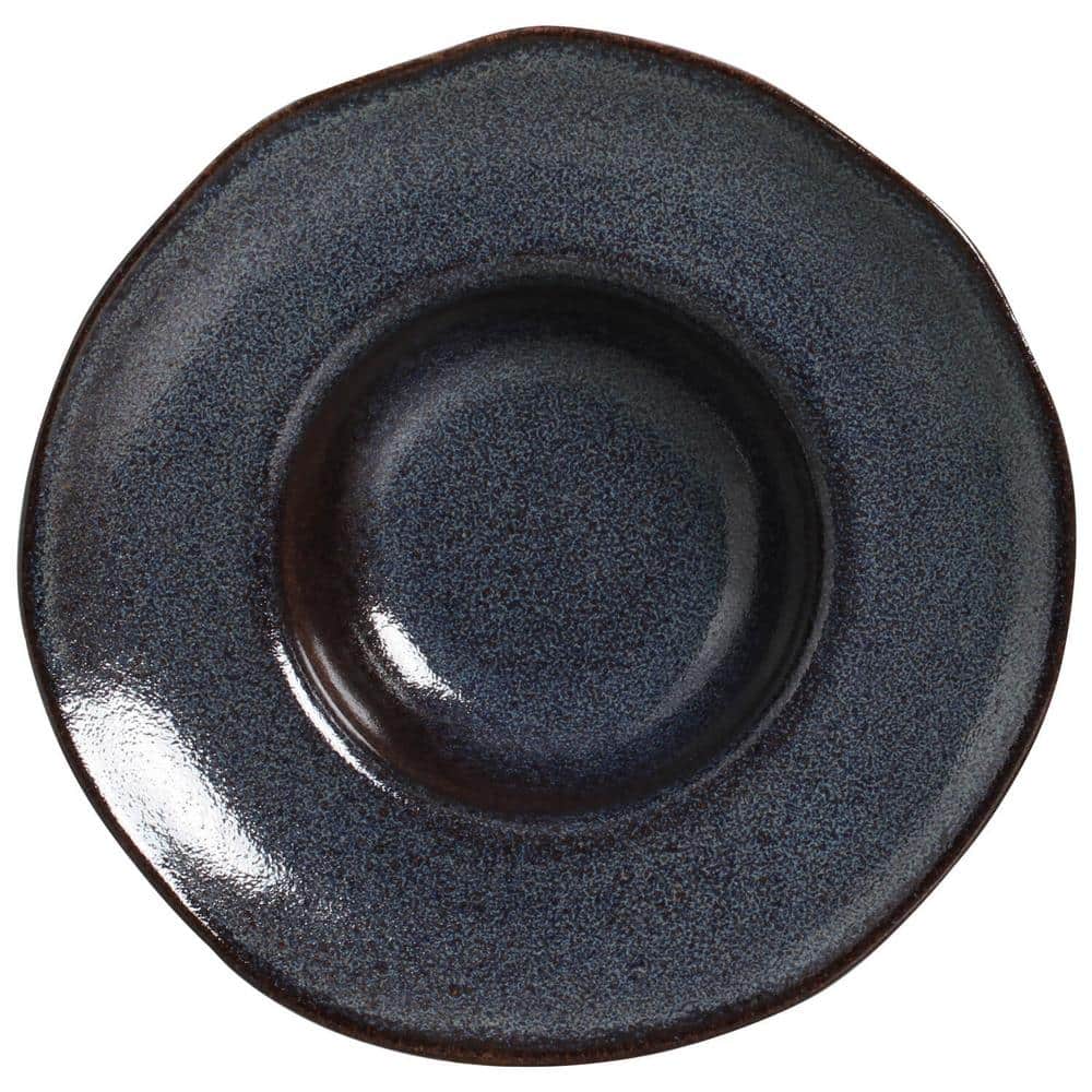 14.6 fl. oz. Titanium Dark Blue Stoneware Pasta Bowl (Set of 4) price history on PriceWatchPro