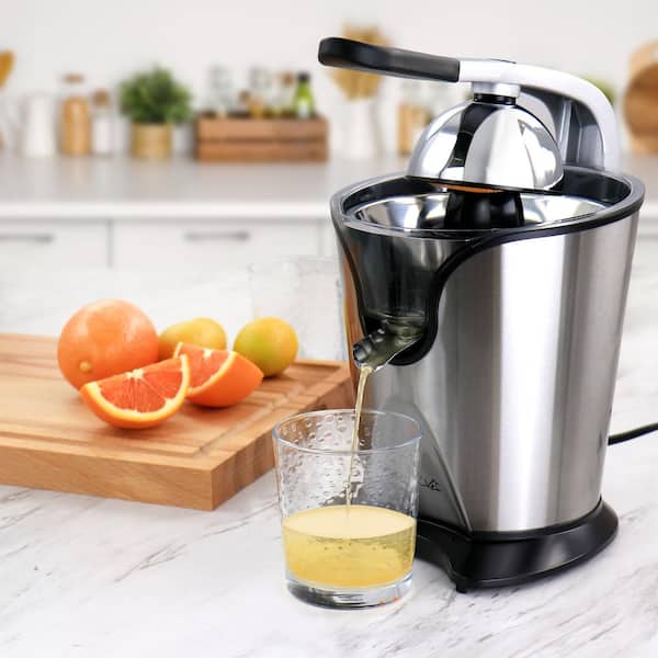 MegaChef Stainless Steel Electric Citrus Juicer 985117794M - The