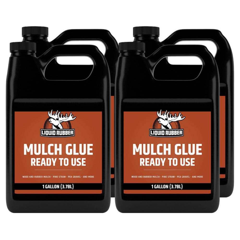 128 oz. Mulch Glue Ready to Use Case Pack of 4 x 1G