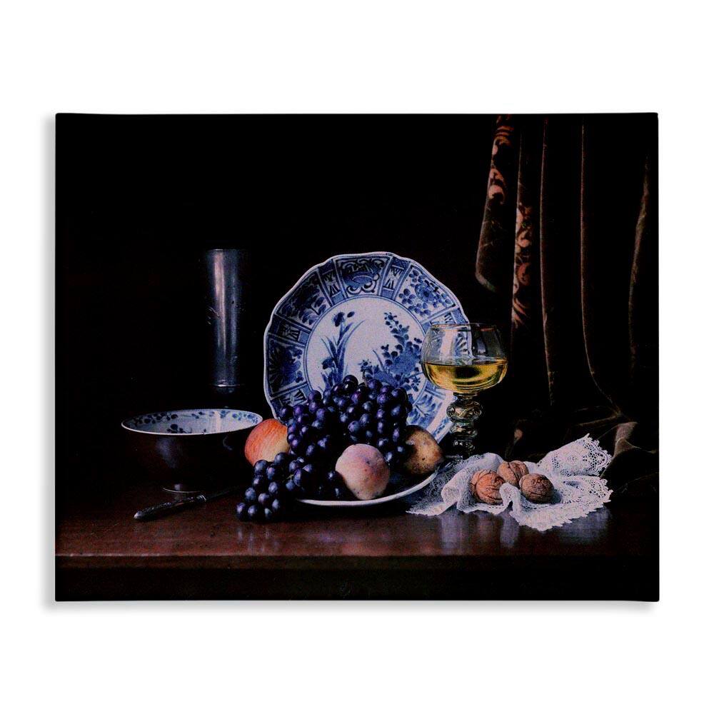 Baroque Still Life by Unknown Unframed Food Graphic Art Print 24 in. x 30 in. price history on PriceWatchPro