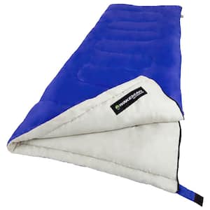 75 in. L 2-Season Sleeping Bag in Blue