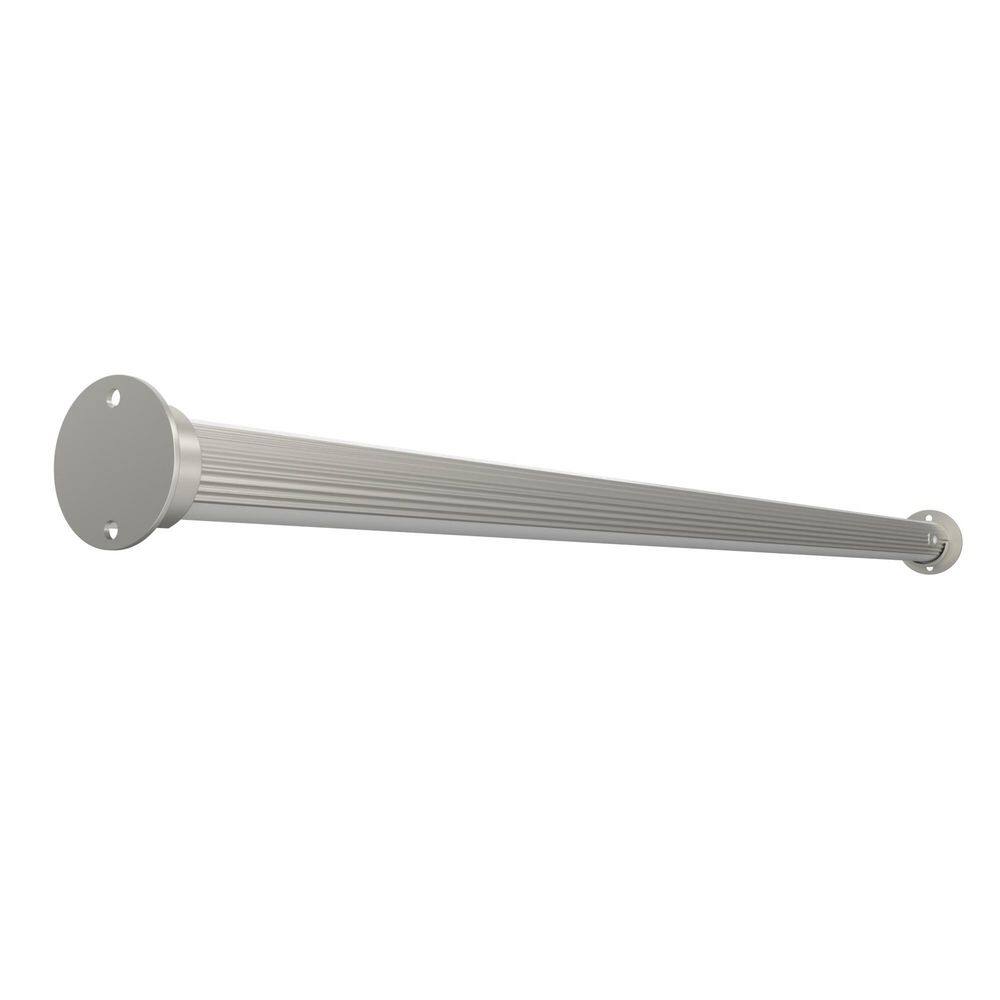 22.5 in. Satin Aluminum Round Clothes Hanging Closet Rod with Motion Sensor Lighting [Power Supply Sold Separate] price history on PriceWatchPro