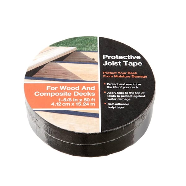 Unbranded 1-5/8 in. x 50 ft. Butyl Joist Tape for under Decking Board