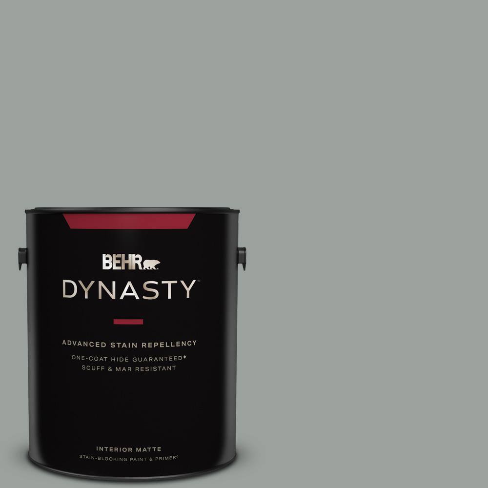BEHR DYNASTY 1 gal. PPU1116 Brampton Gray Matte Interior Stain
