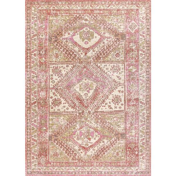 KLL Turkish Style Area Rug for Living Room Bedroom Clearance No-Slip Rug for Kids Play mat Crawl Pad Home Decor Rug Indoor Cozy Memory Foam Mat 7' x 5' 
