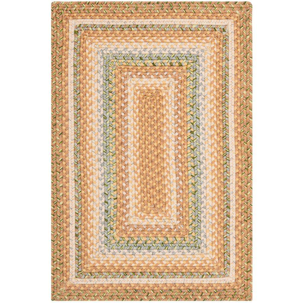Handmade Reversible Blue Cotton Braided Area Rug 3' x 5'