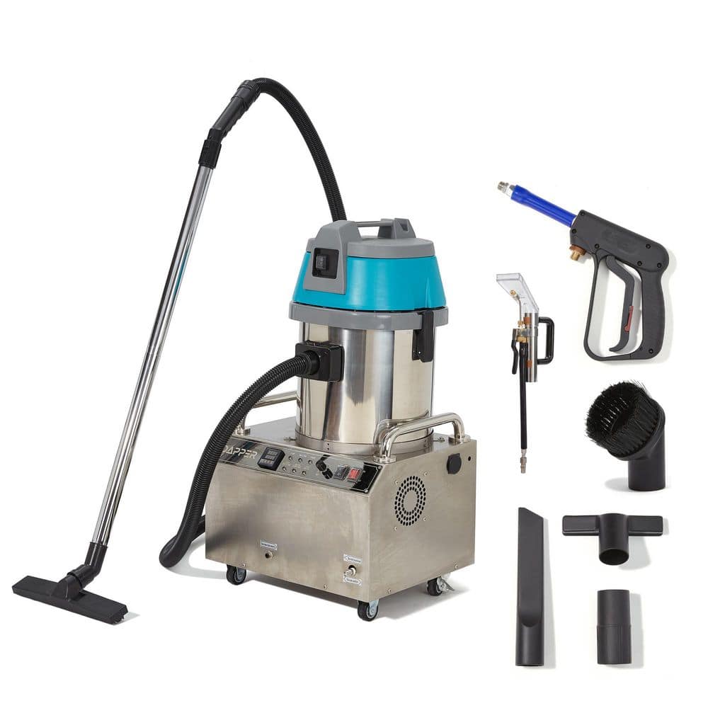 Commercial Corded Steam Cleaner for Carpet, Upholstery, Tile & Grout with Wet/Dry Vacuum & HEPA Filtration price history on PriceWatchPro