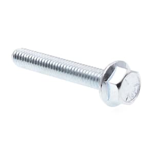 5/16 in.-18 x 2 in. Zinc Plated Case Hardened Steel Serrated Flange Bolts (25-Pack)