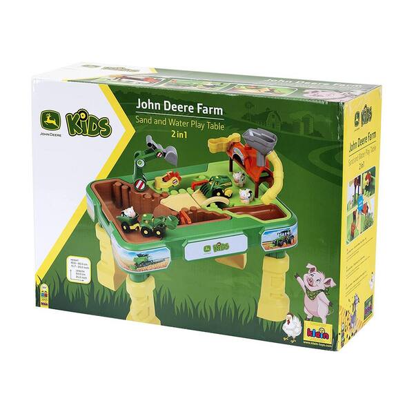 klein John Deere Farm In Sand and Water Kids' Children's Play Table  3954-TK The Home Depot
