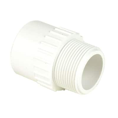 DURA 4 in. x 3 in. Schedule 40 PVC Reducing Male Adapter MPTxS-436-422 ...