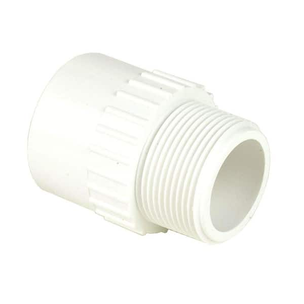 DURA 8 in. Schedule 40 PVC Male Adapter MPTxS