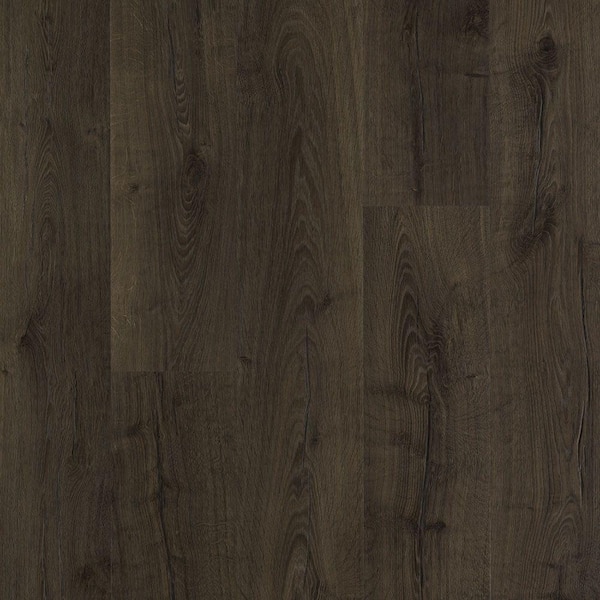 Pergo Outlast+ Vintage Tobacco Oak 12 mm T x 7.4 in. W Waterproof Laminate Wood Flooring (19.6 sqft/case)