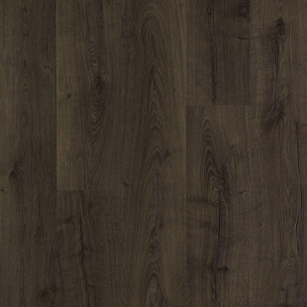 Pergo Outlast+ Vintage Tobacco Oak 12 mm T x 7.4 in. W Waterproof Laminate Wood Flooring (19.6 sq. ft./case)