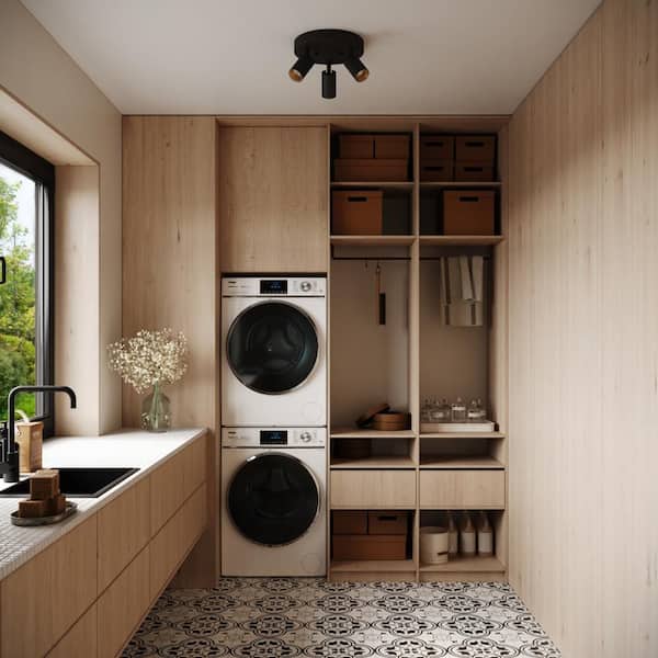 Shura Black 3-Light Round Ceiling Light with Rotatable Heads, Integrated LED Bulbs, Fixed Track, 3000K, 1365 Lumen