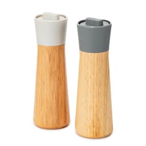 Balance 2-Piece Rubberwood Covered Grinder 8.25 in. x 2.75 in.