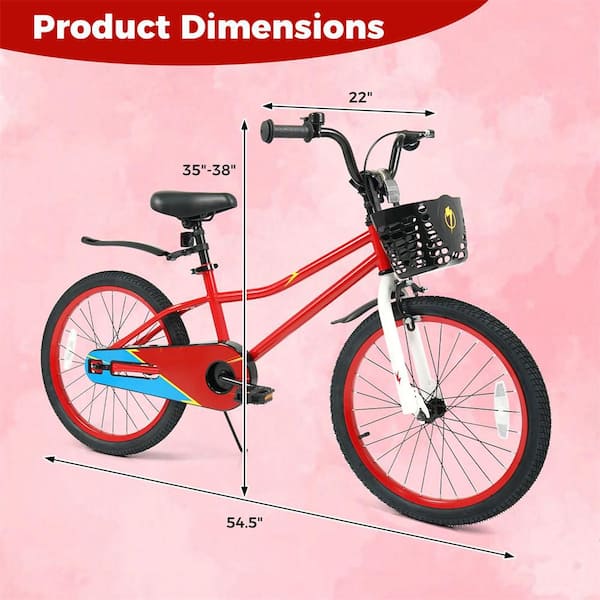 HONEY JOY 20 in. Kids Bike for Boys Aged 8 Plus Years Old Children