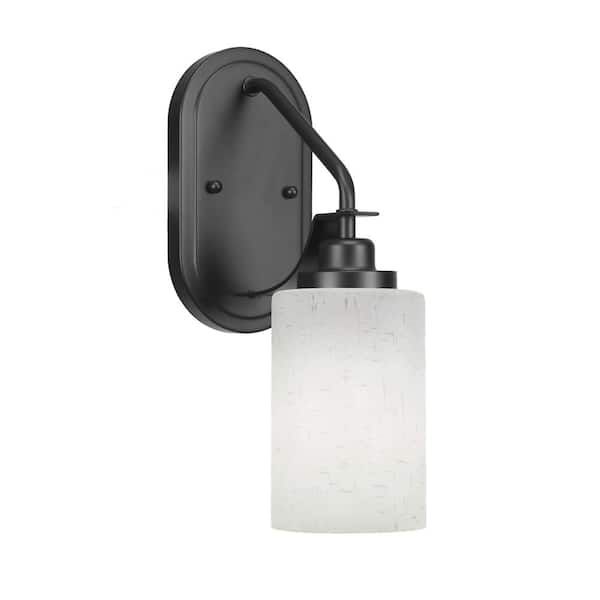 Unbranded Monroe 1-Light Matte Black Wall Sconce
