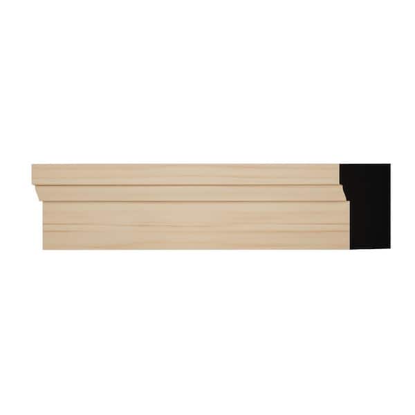 Ekena Millwork WM180 1.25 in. D x 2 in. W x 6 in. L Wood (Alder) Casing Sample