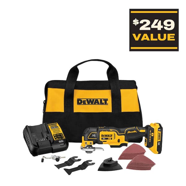 20V MAX Lithium-Ion Cordless Oscillating Tool Kit
