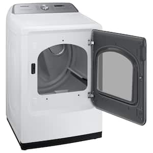 7.4 cu. ft. Smart Vented Electric Dryer with Steam Sanitize+ in White