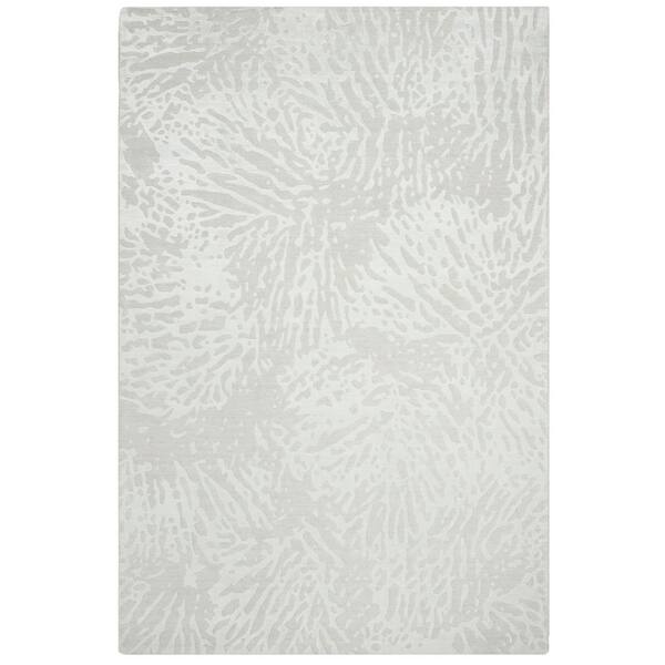 Mirage 6 ft. x 9 ft. Light Gray Abstract Area Rug