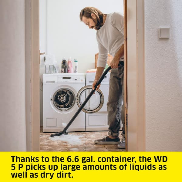 Karcher WD 5/P Multi-Purpose 6.6 Gal. Wet/Dry Shop Vacuum Cleaner