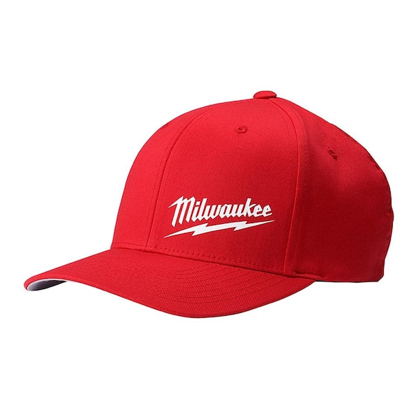 Milwaukee Small/Medium Red Fitted Hat