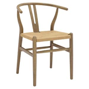Amish Weathered Gray Dining Wood Side Chair