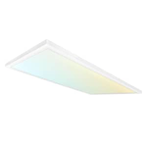 24 in. x 48 in. 5000 Lumens Integrated LED Panel Light 50-Watt 3 Color Selectable Damp Rated UL-Listed