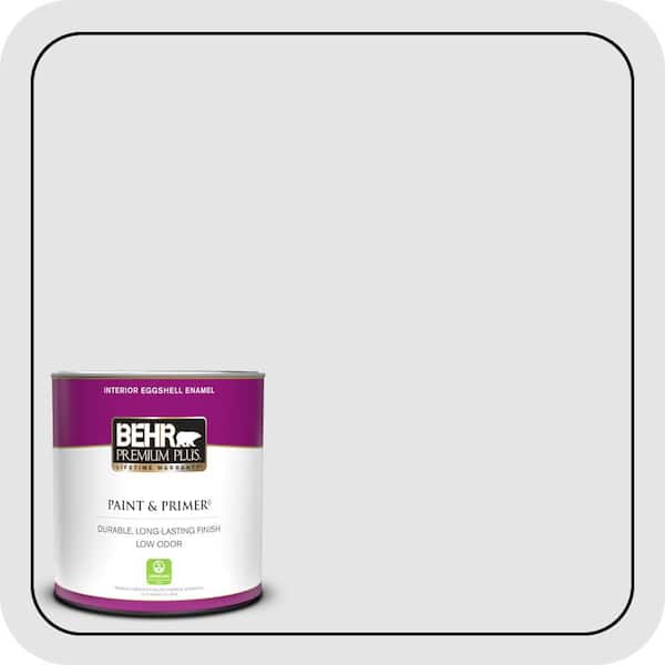 BEHR PREMIUM PLUS 1 qt. #ICC-34 Violet Essence Eggshell Enamel Low Odor Interior Paint & Primer