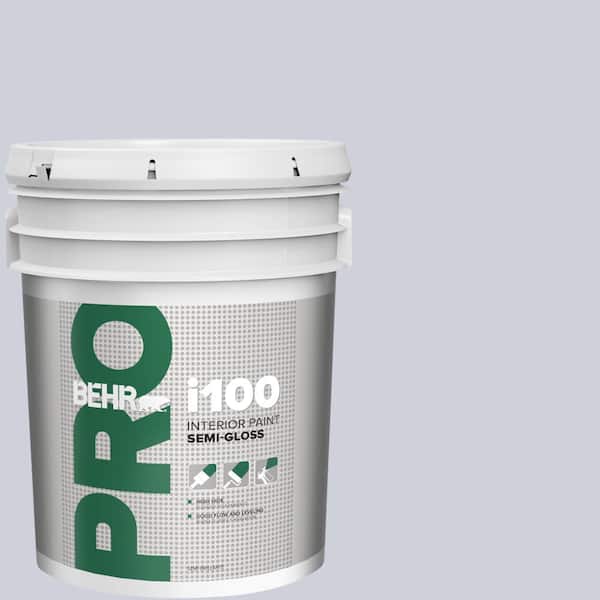 BEHR PRO 5 gal. #620E-2 Naturally Calm Semi-Gloss Interior Paint