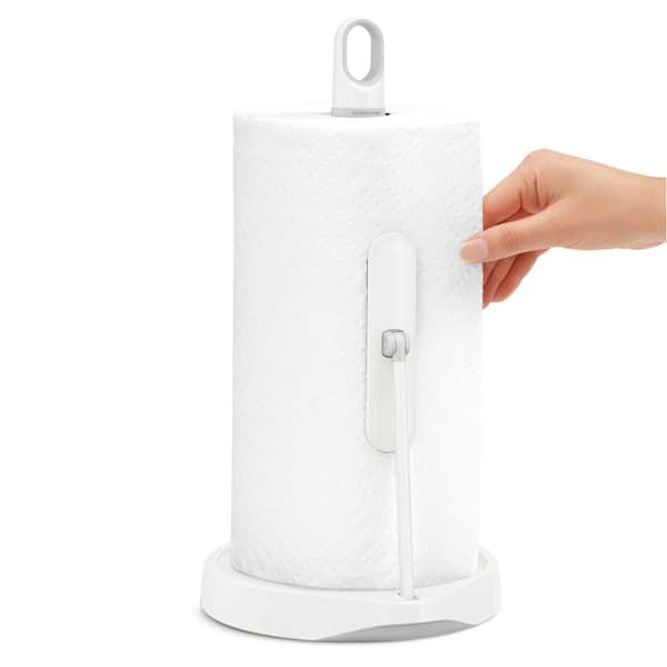 https://images.thdstatic.com/productImages/dd048b59-a1bb-4a0e-a045-46da71bd756e/svn/white-stainless-steel-simplehuman-paper-towel-holders-kt1186-4f_600.jpg