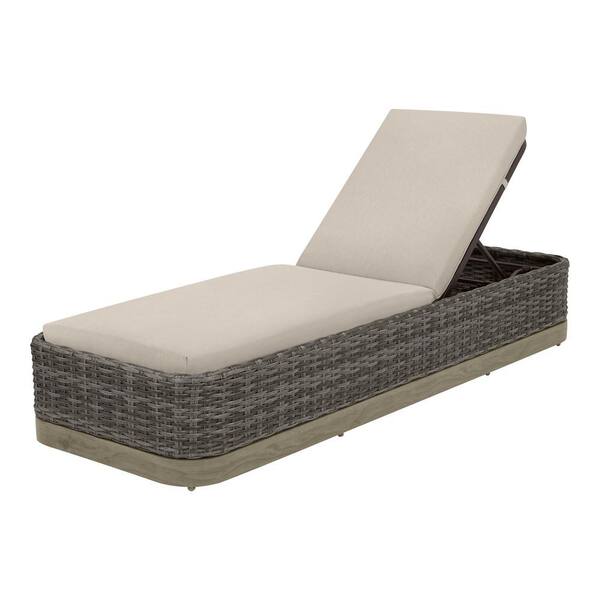 Hampton bay discount chaise lounge cushion