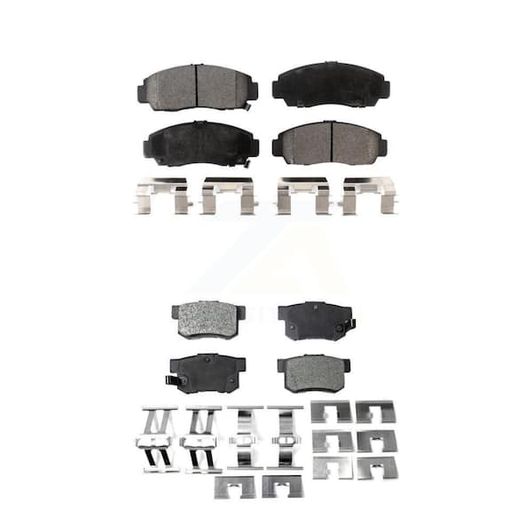 TEC Front Rear Ceramic Brake Pads Kit For Honda Accord Acura TL TSX RL CL KTC-100397