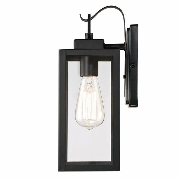 Elton 1-light Black Indoor/ Outdoor Hanging Lantern - Bed Bath & Beyond -  8892962