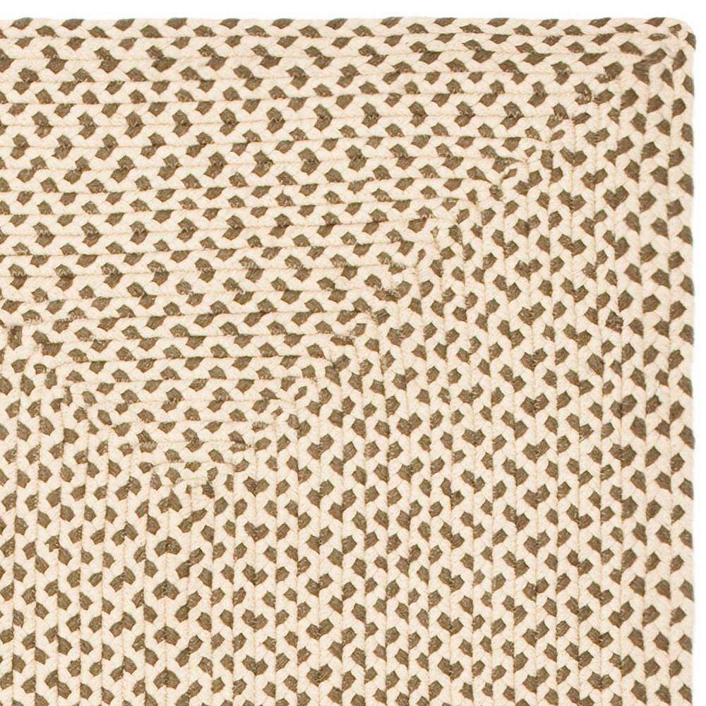 Handwoven Cotton-Synthetic Blend Reversible Runner Rug in Beige/Brown