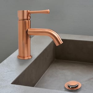 Pop-up Bathroom Sink Drain With Overflow