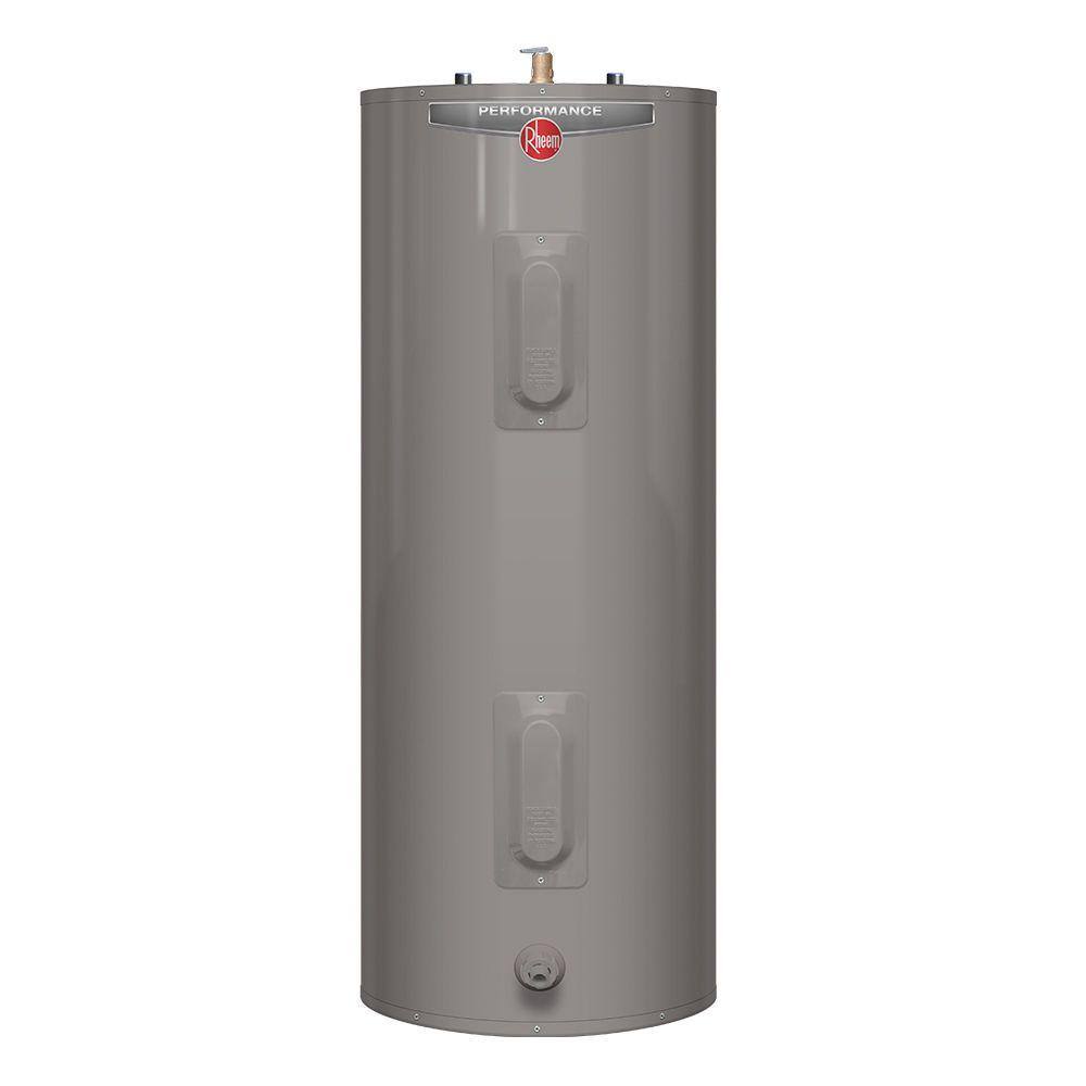 Rheem Performance 30 Gal Medium 6 Year 4500 4500 Watt Elements Electric Tank Water Heater Xe30m06st45u1 The Home Depot