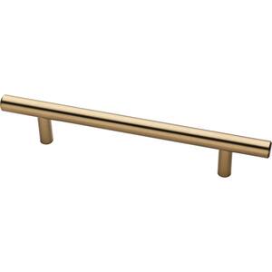 5-1/16 in. (128 mm) Center-to-Center Champagne Bronze Bar Drawer Pull (25-Pack)