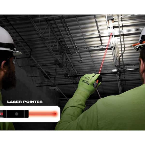 Milwaukee - 250 Lumens Internal Rechargeable Penlight with Laser